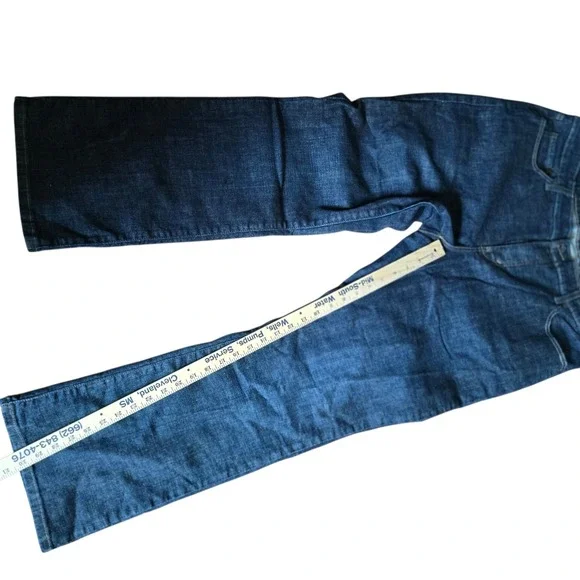 Levis 512 Perfectly Shaping Bootcut Jeans Womens 20W Medium Dark Wash Blue Denim - Picture 3 of 8